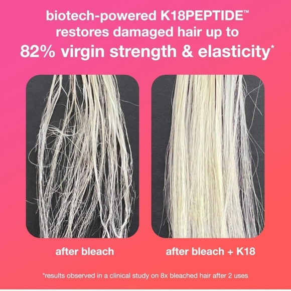 K18 Leave-In Repair Hair Mask SET of 2 Treatments to Repair Dry or Damaged Hair - Picture 6 of 12